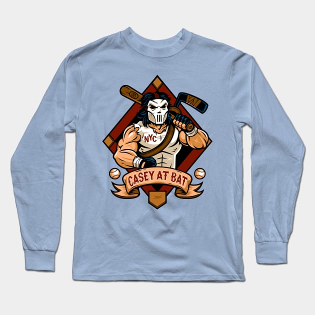 casey at bat Long Sleeve T-Shirt by harebrained